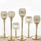 Gold 16" tall Beaded Ball Candle Holder Wedding Centerpiece Party Decorations
